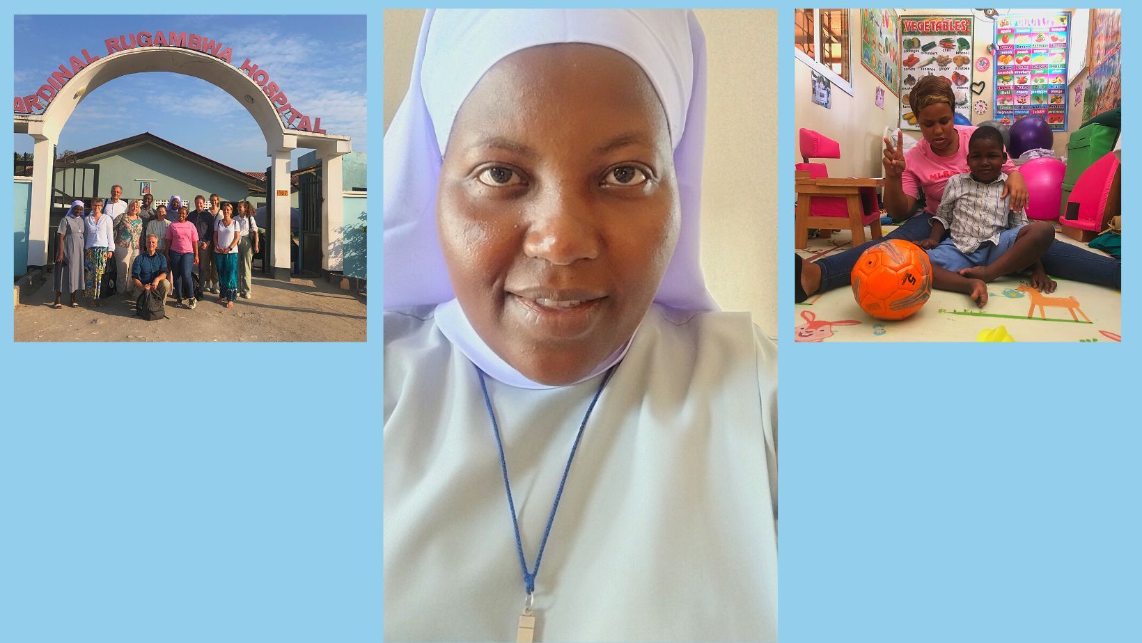 Schwester Sarah vom Cardinal Rugambwa Hospital